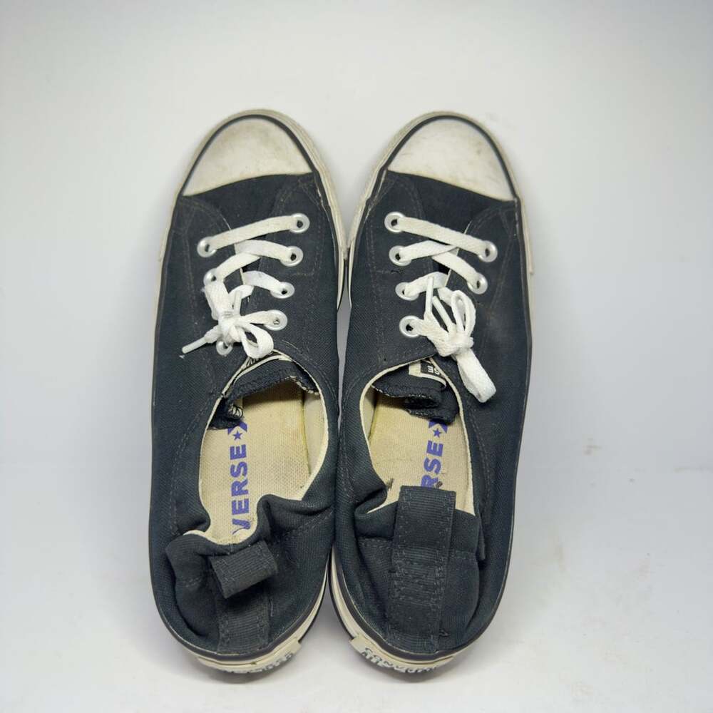 Converse All Star Black Low Top Slip On Shoes Women's Size 9.5